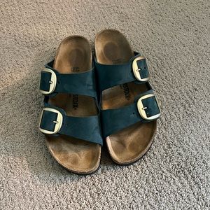 Birkenstock Arizona Big Buckle Sandal - Dark Teal